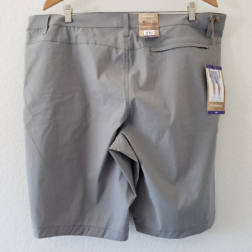 NWT - Weatherproof Gray Performance Short - Size 40